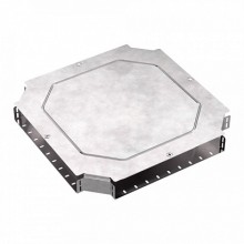 Х-образный ответвитель с крышкой Стандарт 500х80 Промрукав (PR16.0644)