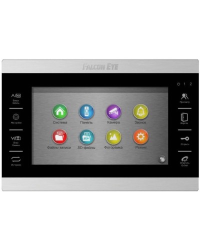Видеодомофон Falcon Eye FE-70 ATLAS HD (Black) VZ в Сочи Абонентские видеоустройства Pintop.ru