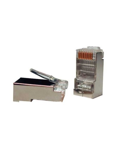 Разъем RJ-45 кат.5е под витую пару Cabeus 8P8C-SH в Сочи Коннекторы и разъемы Pintop.ru