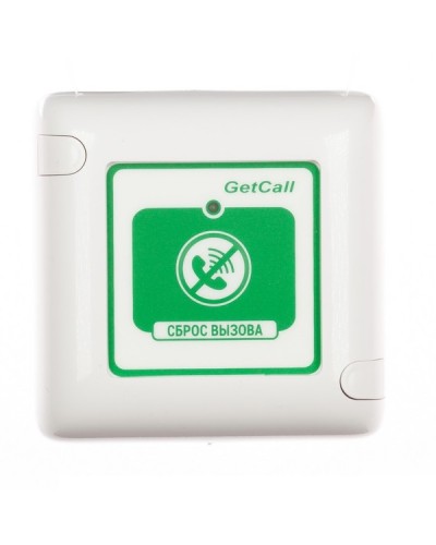 Кнопка сброса проводная Getcall GC-0421W1 в Сочи Переговорные устройства Pintop.ru