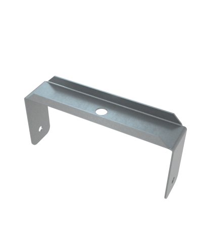 Скоба для подвеса на шпильке 400 мм INOX304 КМ-Профиль (SPS400 INOX304) в Сочи Держатели, клипсы, скобы Pintop.ru