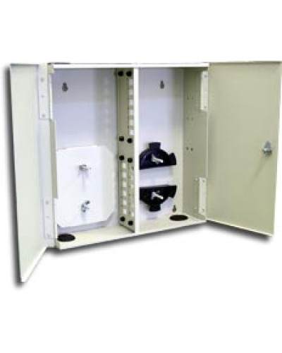 Кросс оптический, настенный, на 4 адаптерные панели LANMASTER LAN-FOB-WM-4H в Сочи Кросс оптический Pintop.ru