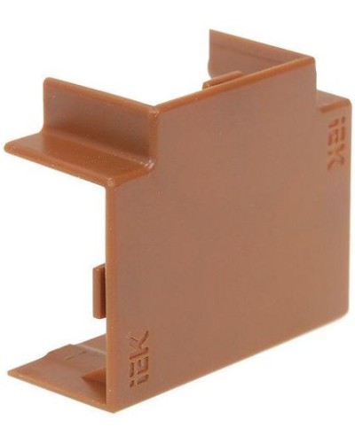 ELECOR Угол Т-образный КМТ 40х16 дуб (4шт/компл) IEK (EL-KK10D-T-040-016-K11) в Сочи Аксессуары для кабель-канала Pintop.ru