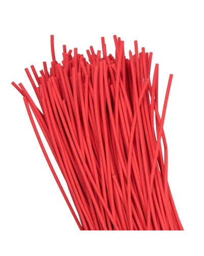 Термоусаживаемая трубка ТУТ нг 2/1 красная в отрезках по 1м EKF PROxima (tut-2-r-1m) в Сочи Аксессуары для кабель-канала Pintop.ru