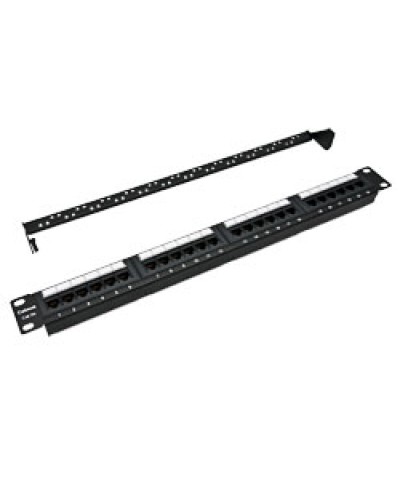 Патч-панель 19, 1U, 24xRJ45 Cabeus PL-24-Cat.5e-Dual IDC в Сочи Патч панель Pintop.ru