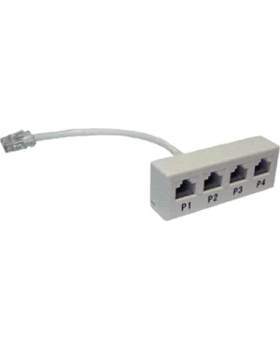 Y-адаптер 4 параллельных порта TWT TWT-Y-1P4 в Сочи Проходные адаптеры Pintop.ru