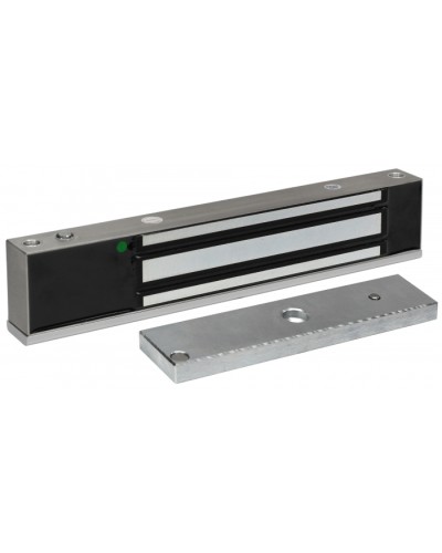 Smartec ST-EL323DLW-SS - Электромагнитный замок, уличное исполнение, СИД, датчик положения двери, IP68, нержавеющая сталь, усилие 320-340 кг. в Сочи Электромагнитные замки Pintop.ru