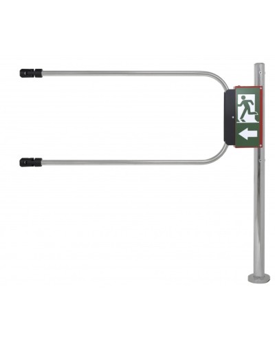 Smartec ST-GR010EC-CR - Калитка аварийного выхода с электромагнитом, хромированная, в комплекте стойка 1000 х D50 мм и створка 1000 х D25 мм. в Сочи Калитки Pintop.ru