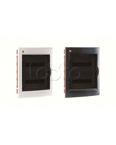 Щиток встраив.с двер.24мод.,IP41,бел., с клем.блок.2х87508 и замком DKC 81924 в Сочи Аксессуары для стоек и шкафов Pintop.ru