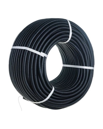 Труба гофрированная ПНД 16 с зондом (100 м) Rexant (28-0016-3) в Сочи Труба гофрированная Pintop.ru