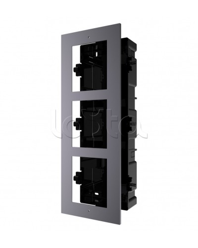 Рамка для врезного монтажа на 3 модуля CTV-IP-UF3F в Сочи Аксессуары для IP домофонов Pintop.ru