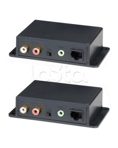 Комплект для передачи стерео аудио сигнала SC&T AE02 в Сочи Видеоусилители, Модуляторы, Делители Pintop.ru