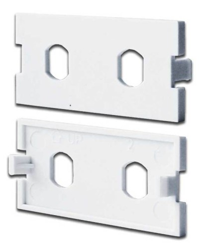 Вставка модульная под 2хST адаптера в розетку LAN-MB, белая LANMASTER LAN-MBP-2ST-WH в Сочи Коннекторы Pintop.ru