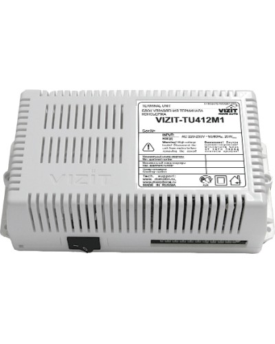 Блок управления терминала консьержа Vizit-TU412M1 в Сочи Блоки управления многоабонентные Pintop.ru