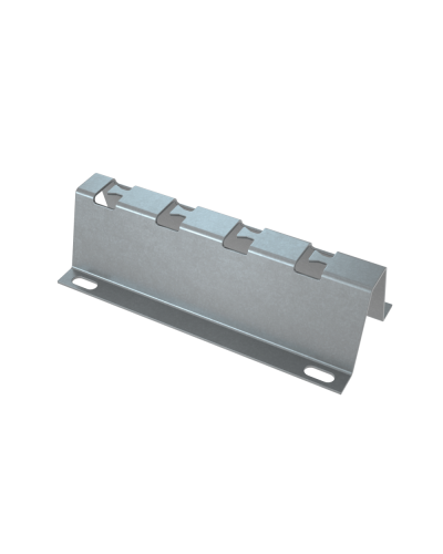 Универсальная скоба безвинтовая 400 мм INOX304 КМ-Профиль (USBV400 INOX304) в Сочи Держатели, клипсы, скобы Pintop.ru