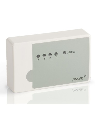 Модуль релейный адресный Рубеж РМ-4К-R3 в Сочи Адресная система пожарной сигнализации РУБЕЖ Pintop.ru