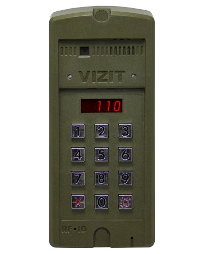 Блок вызова до 100 абонентов Vizit БВД-SM110FCP в Сочи Блоки вызова многоабонентные Pintop.ru