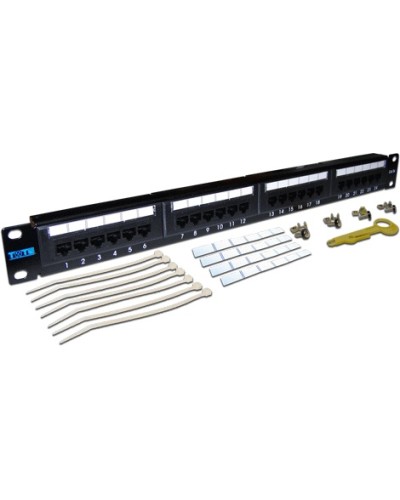Патч-панель 19, 2U, 48 порта RJ-45 TWT TWT-PP48UTP в Сочи Патч панель Pintop.ru
