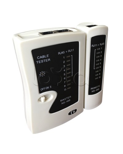 Тестер Кабеля RJ-45+RJ-11 (HT-C004) (TL-468) REXANT 12-1006 в Сочи Тестеры для систем видеонаблюдения Pintop.ru