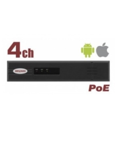 IP-видеорегистратор 4-х канальный Beward BK0104H2-P4 в Сочи Системы видеонаблюдения Pintop.ru