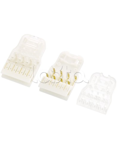 Вилка коммутационная 110 Кат.5e 4 пары (50шт/уп) NIKOMAX (NMC-CP110UD4-WT-50) в Сочи Коннекторы Pintop.ru