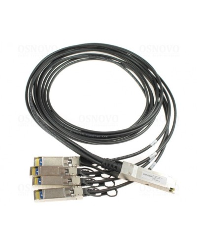 Объединительный DAC кабель OSNOVO OC-QSFP-4x10G-2M в Сочи Модули SFP/XFP/GBIC Pintop.ru