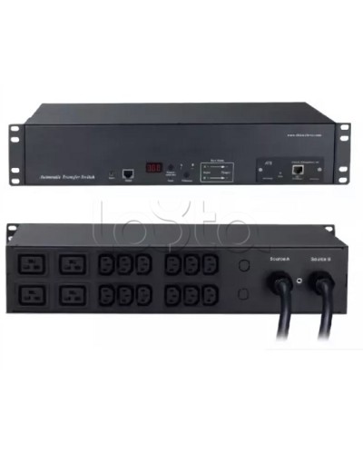 Блок распределения питания Hyperline ATS-R-228H1622-Intelligent в Сочи Блоки розеток Pintop.ru