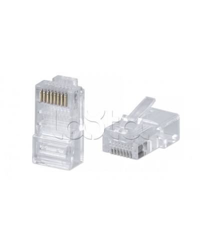 Коннектор RJ-45 Cabeus (8P8C-C6-FC) в Сочи Коннекторы и разъемы Pintop.ru