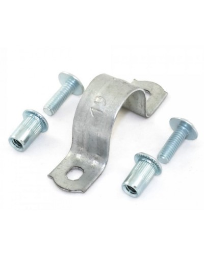 Комплекты для крепления ОКЛ с использованием винта, заклепки и скобы СМД 25-26 (100 шт) Промрукав (PR08.5033) в Сочи Держатели, клипсы, скобы Pintop.ru