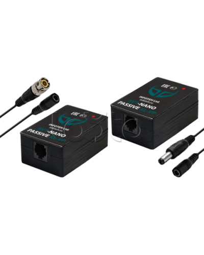 Комплект для передачи видеосигнала Инфотех AVT-Nano Passive XL/VP в Сочи Видеоусилители, Модуляторы, Делители Pintop.ru