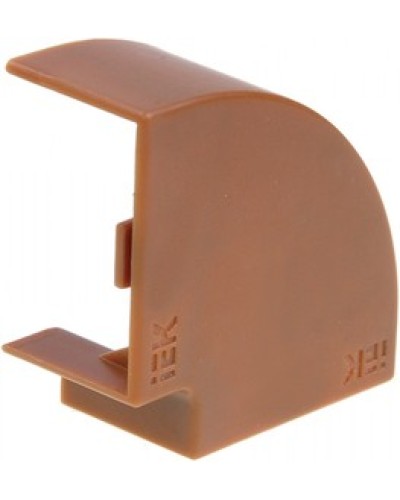 ELECOR Поворот 90град КМП 40х16 сосна (4шт/компл) IEK (EL-KK10D-P-040-016-K34) в Сочи Аксессуары для кабель-канала Pintop.ru