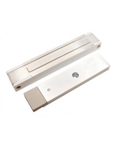 Электромагнитный замок с датчиком состояния двери ALeko ALM-400P (12В белый) в Сочи Электромагнитные замки Pintop.ru