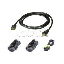 Комплект кабелей USB, HDMI для защищенного KVM-переключателя (1.8м) ATEN 2L-7D02UHX4