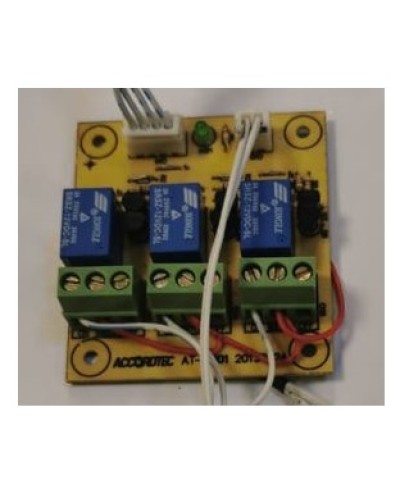 Универсальная релейная плата на 3 выхода AccordTec AT-RM01 в Сочи Дополнительное оборудование для СКУД Pintop.ru