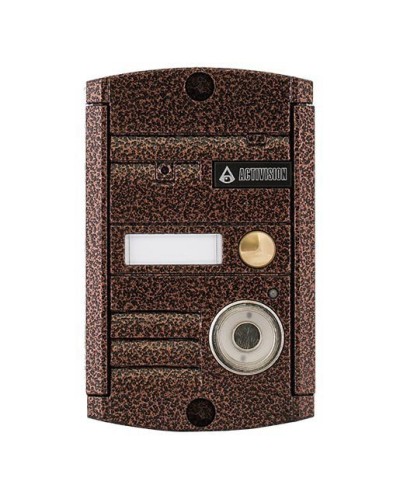 Видеопанель вызывная накладная цветная на 1 абонента с TM-считывателем Activision AVP-451 TM (PAL, медь) в Сочи Вызывные видеопанели малоабонентные Pintop.ru