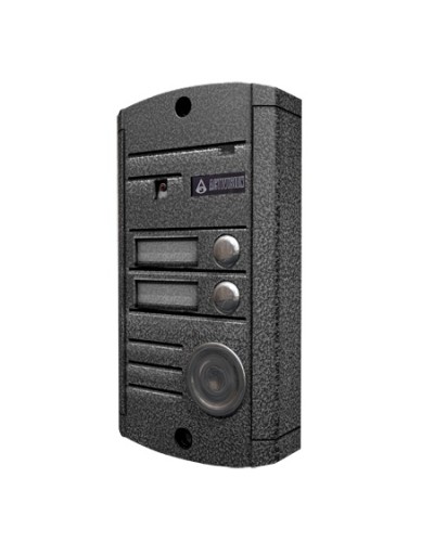 Видеопанель вызывная накладная цветная на 2 абонента Activision AVP-452 (PAL, антик) в Сочи Вызывные видеопанели малоабонентные Pintop.ru