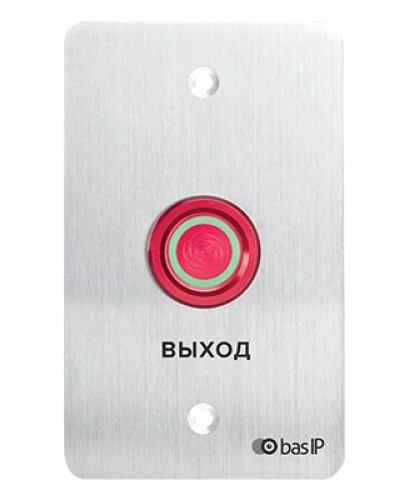 Кнопка выхода BAS-IP SH-45R SILVER в Сочи Кнопки выхода Pintop.ru
