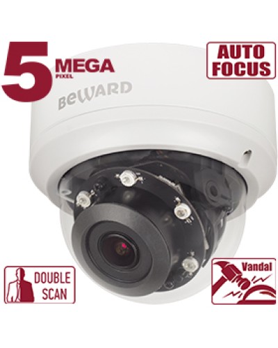 IP-камера видеонаблюдения антивандальная купольная Beward BD4780DVZ в Сочи IP-камеры Pintop.ru