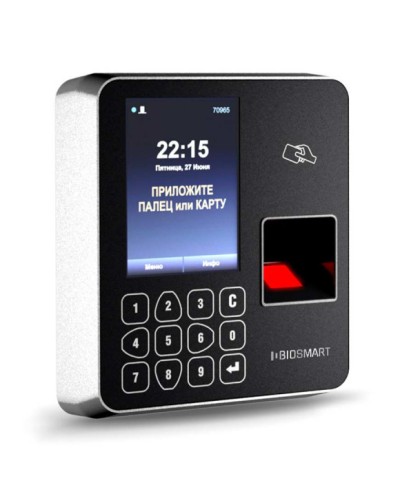Терминал комбинированный биометрический BioSmart-WTC2-MF в Сочи Контроллеры Pintop.ru