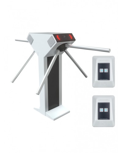 CARDDEX Комплект двухпроходной автономной проходной STR-04AEC в Сочи Турникеты Pintop.ru