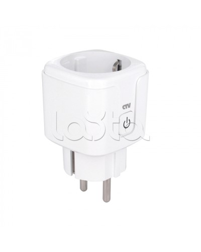 Умная Wi-Fi розетка CTV-HomePlug в Сочи Дополнительное оборудование для СКУД Pintop.ru