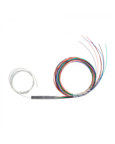 Разветвитель план 1х4 не окон 9/125 вывод 1.5м буфер 0.9 мм 1260/1650 Cabeus (FCT-PLC-1/4-9-1.5-0.9) в Сочи Оптические разветвители (сплиттеры) Pintop.ru