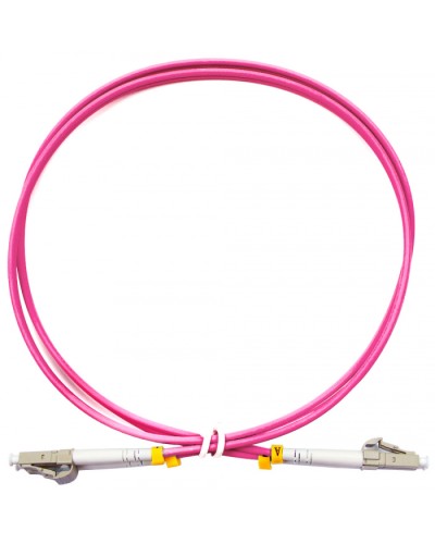 Шнур оптический duplex LC-LC 50/125 mm OM4 1,5м LSZH Cabeus FOP-50-OM4-LC-LC-1,5m в Сочи Патч-корды оптические Pintop.ru