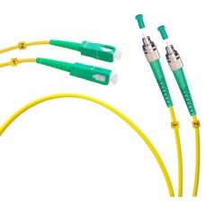 Шнур оптический duplex FC/APC-SC/APC 9/125 sm 20м LSZH Cabeus FOP(d)-9-FC/APC-SC/APC-20m