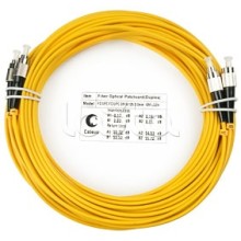 Шнур оптический SM 9/125 duplex FC/FC (15 м) Cabeus FOP(D)-9-FC-FC-15M