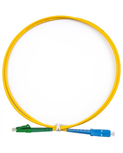 Шнур оптический simplex LC/APC-SC/UPC 9/125 SM 1,5 м LSZH Cabeus FOP(s)-9-LC/APC-SC/UPC-1,5M в Сочи Патч-корды оптические Pintop.ru
