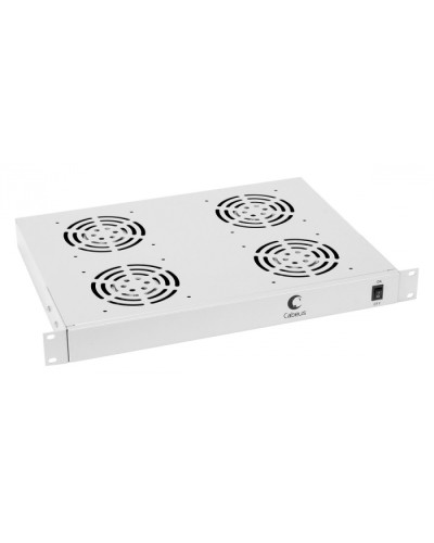 Панель вентиляционная с 4 вентиляторами Cabeus JG03 в Сочи Вентиляторные модули Pintop.ru