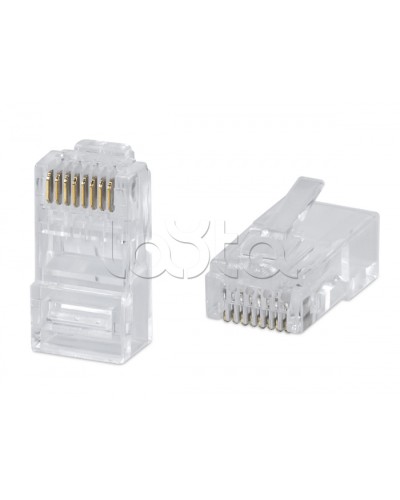 Коннектор RJ-45 быстрой установки под витую пару, категория 6Cabeus (8P8C-C6(1.20)-FC) в Сочи Коннекторы и разъемы Pintop.ru