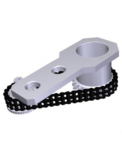 Цепь передающего рычага для открывания ворот до 180° SUPERFROG Came 119RIA050 в Сочи Запчасти для шлагбаумов и автоматики Pintop.ru