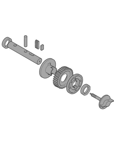 Выходной вал BX-P Came 119RIBX028 в Сочи Запчасти для шлагбаумов и автоматики Pintop.ru